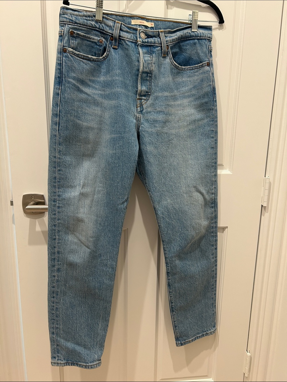 Levi's Light Blue Wedgie Jeans